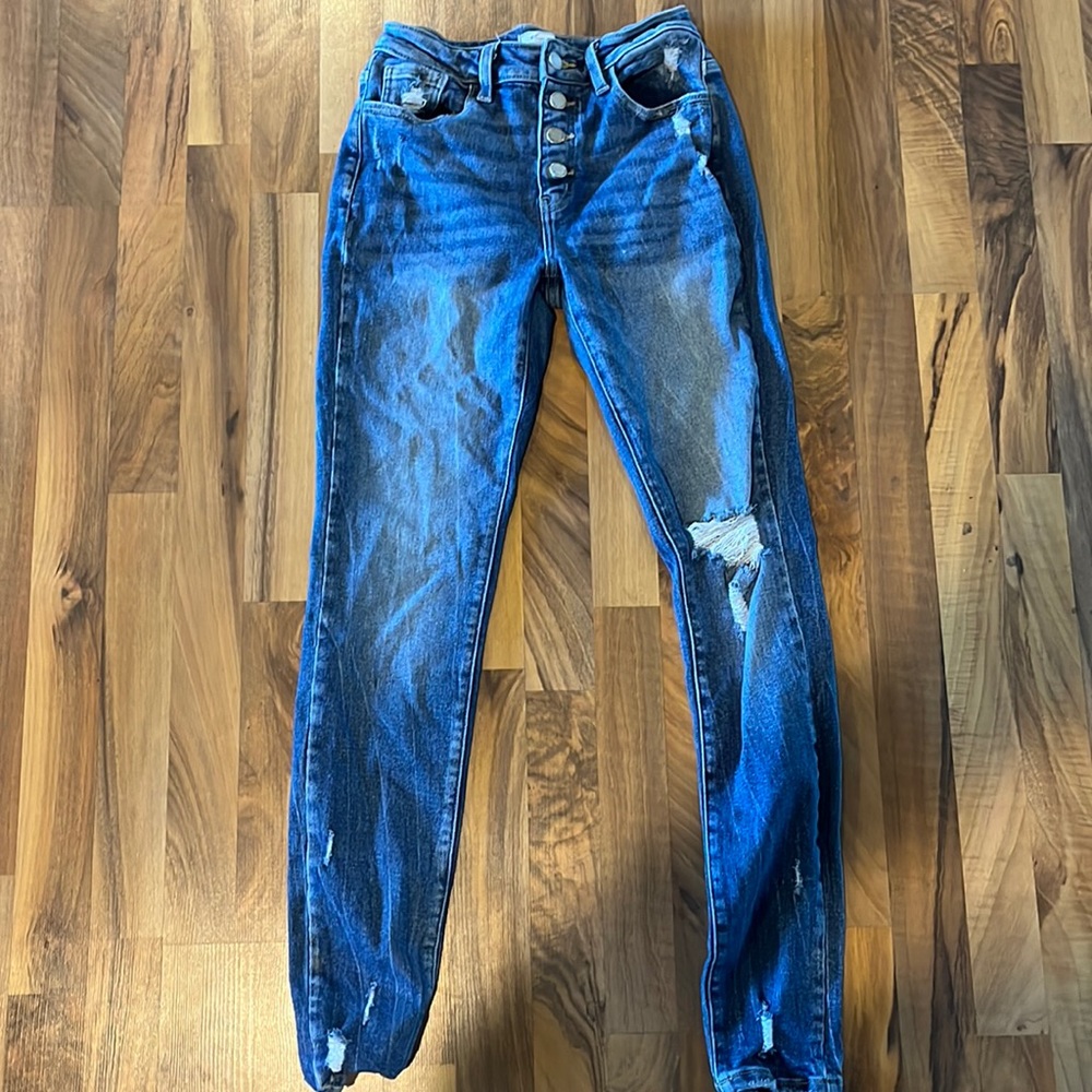 Kancun  mid-rise skinny jeans